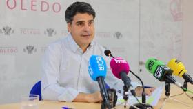 Juan José Alcalde, portavoz del equipo de Gobierno en el Ayuntamiento de Toledo.