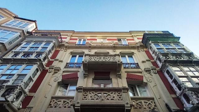 El edificio modernista de la calle Barrera de A Coruña