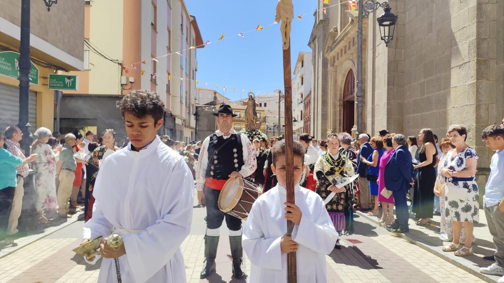 Las mejores imágenes de la procesión de Guijuelo