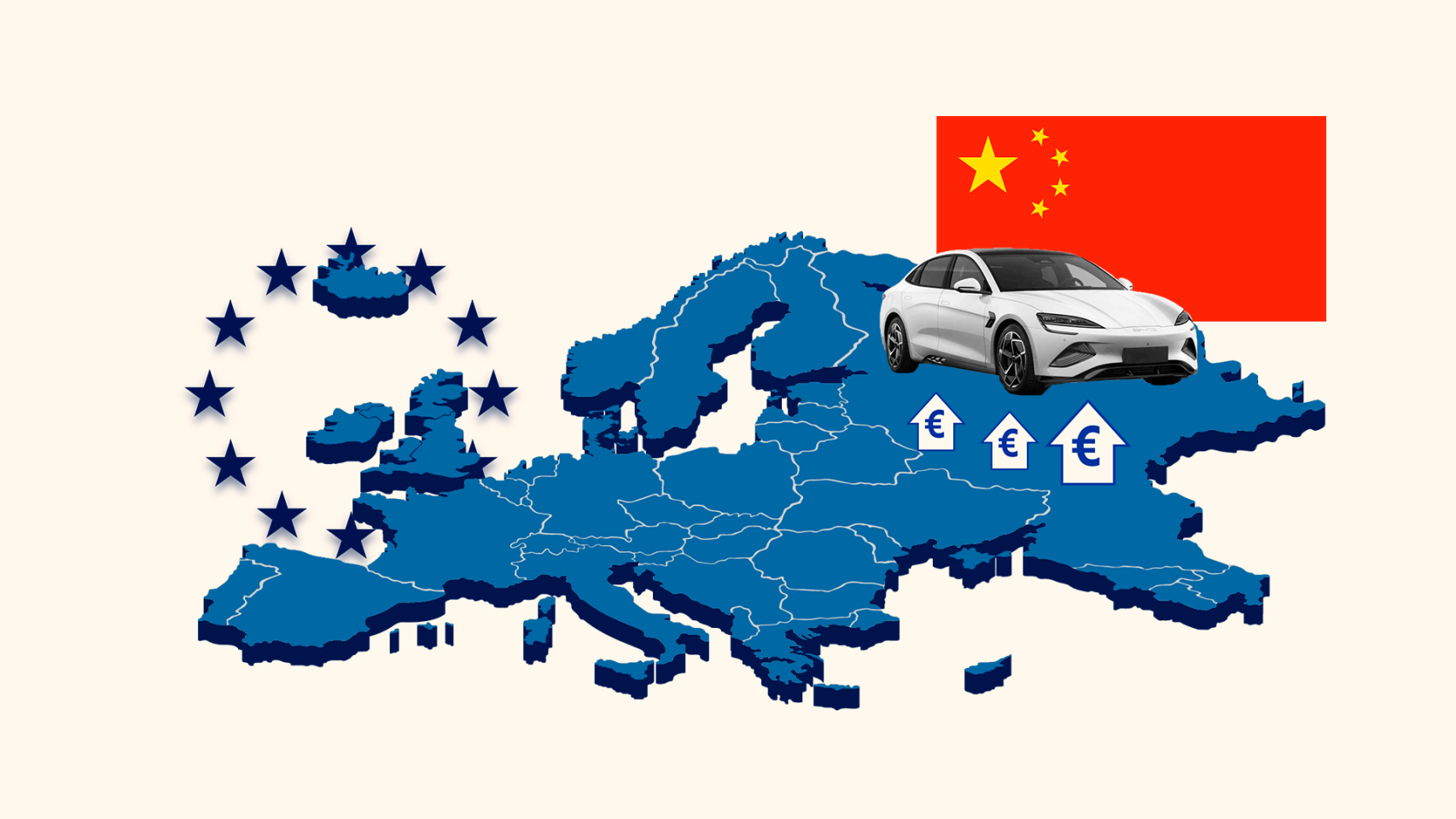 La UE ha confirmado que impone aranceles a los coches eléctricos fabricados en China.