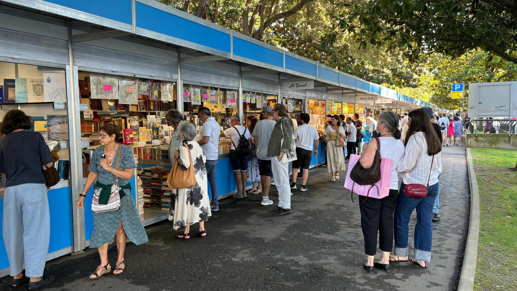 Feria del libro antiguo de A Coruña