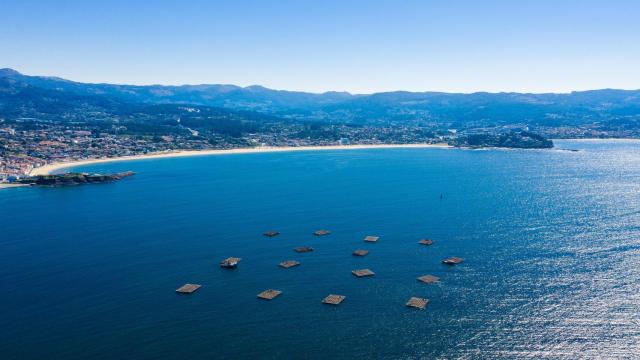 Vista de Nigrán, en las Rías Baixas