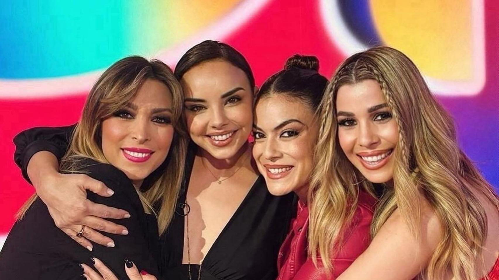 Gisela, Chenoa, Geno Machado y Natalia, del primer Operación Triunfo