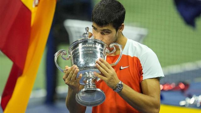 Carlos Alcaraz, campeón del US Open 2022.