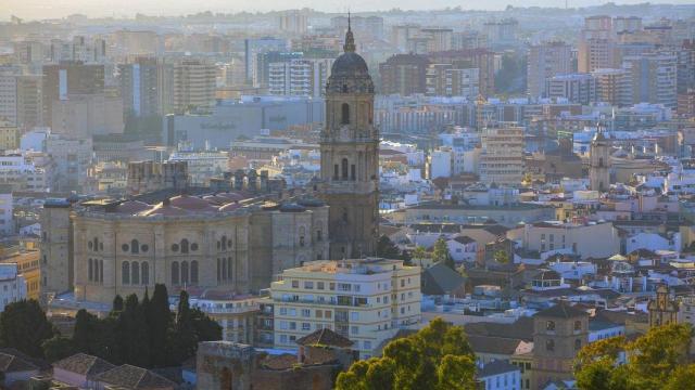 Panorámica de la ciudad de Málaga. Foto: PIXABAY.