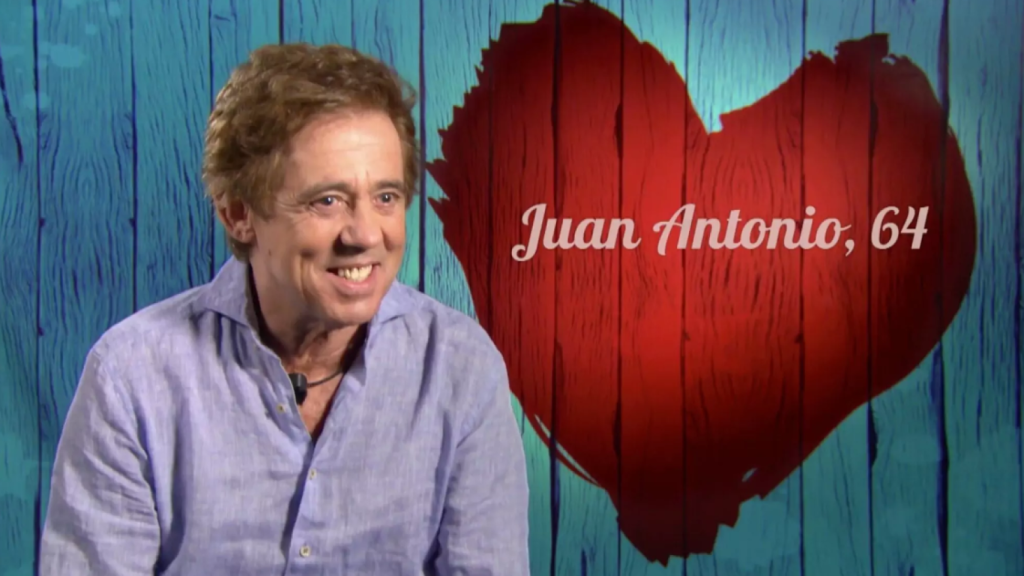 Juan Antonio,  primo de Almeida, en el programa 'First Dates'.