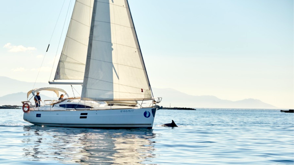 Salida en velero por la ría de Vigo