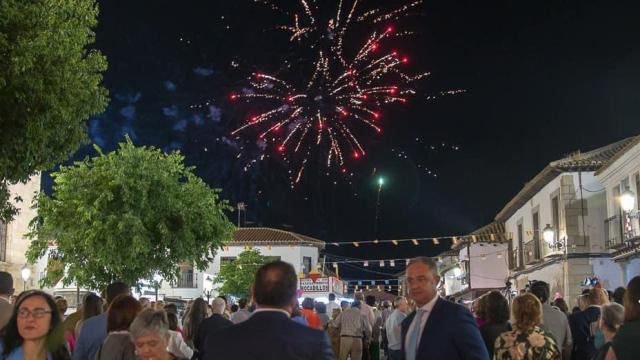 Imagen de la Plaza Mayor de Orgaz en fiestas. Foto: Ayuntamiento de Orgaz