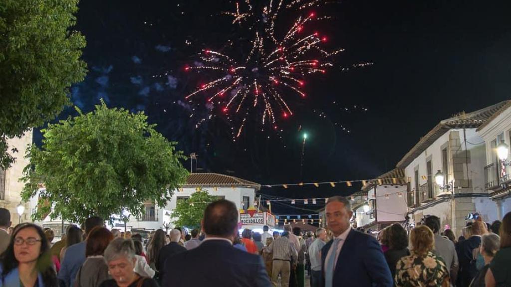 Imagen de la Plaza Mayor de Orgaz en fiestas. Foto: Ayuntamiento de Orgaz