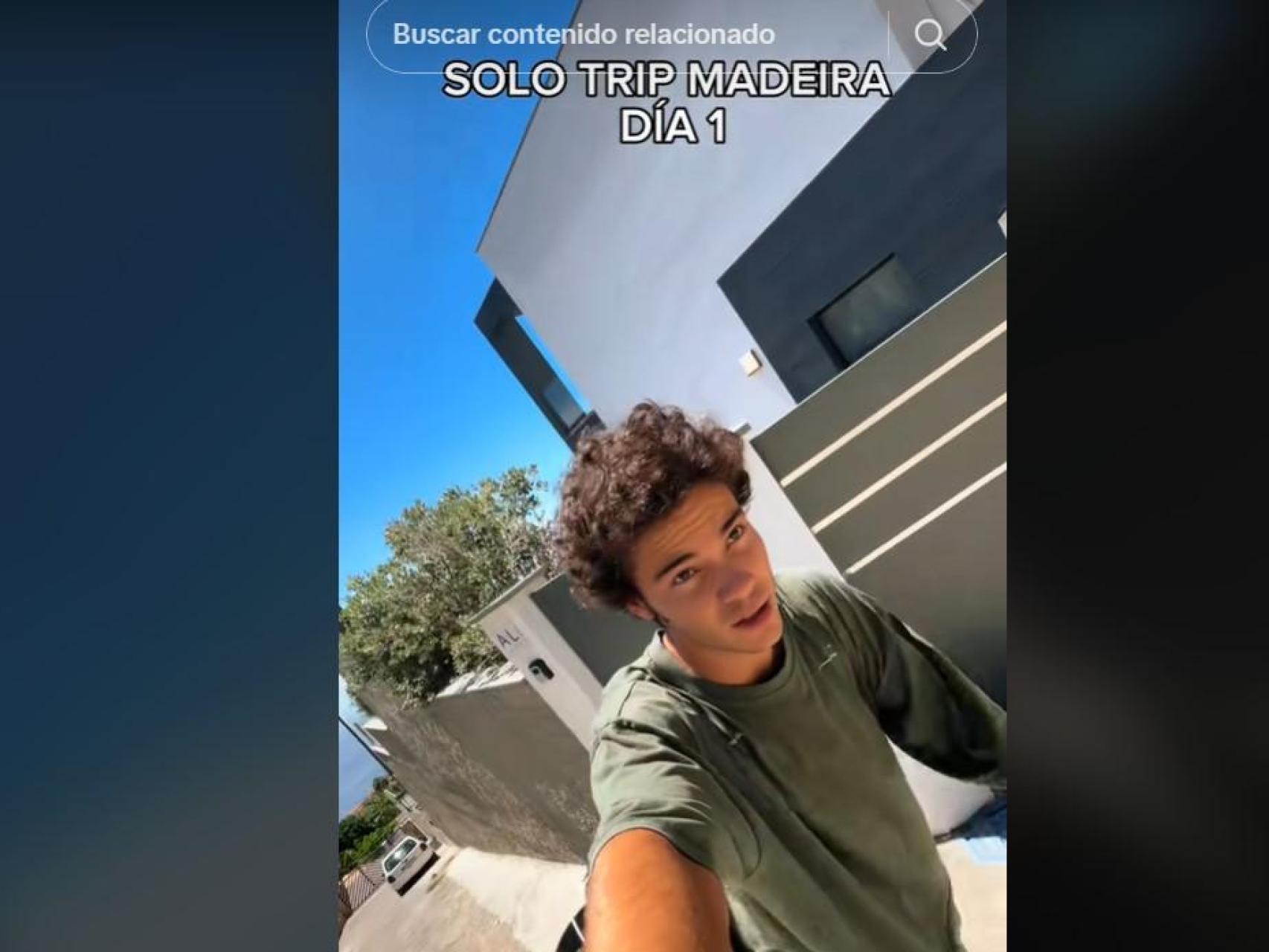 Uno de los vídeos de Alberto Río desde Madeira