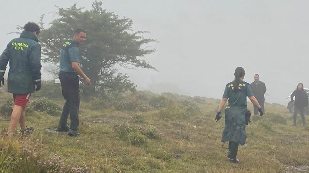 Empapado y con hipotermia: así encontró la Guardia Civil al niño de 13 años que se perdió en el Valle de Losa