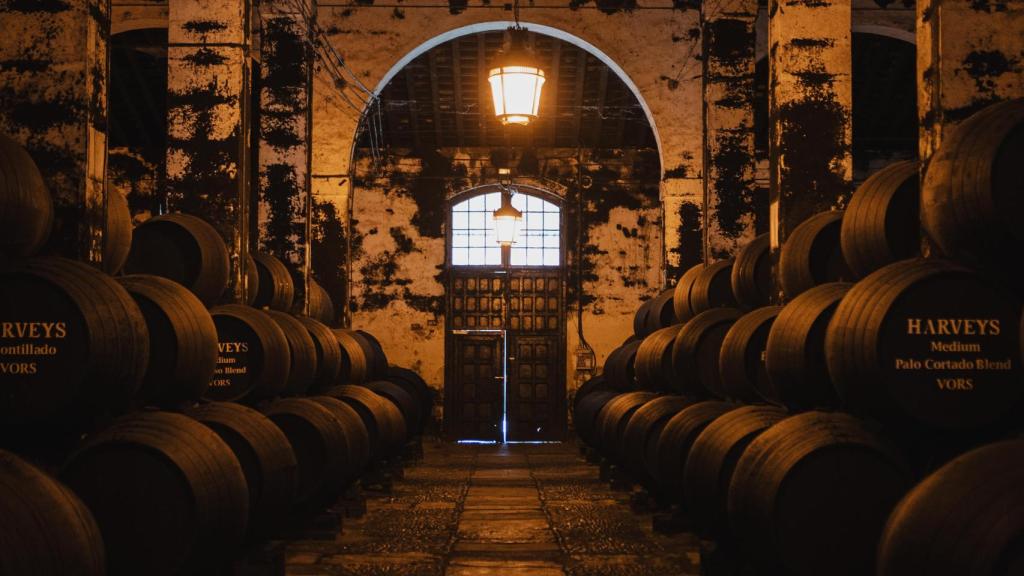 Una de las bodegas de Fundador en Jerez de la Frontera.