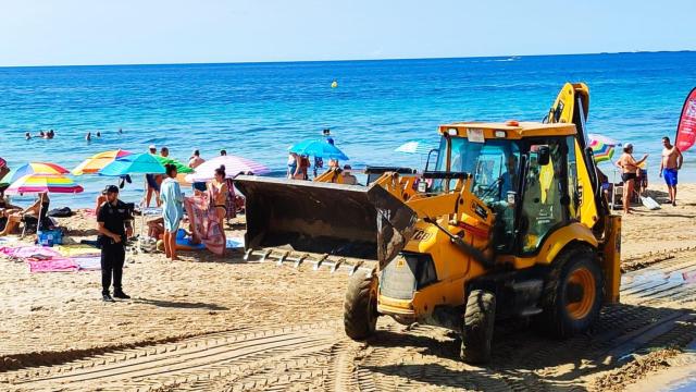 El cierre de la playa Arenal-Bol.