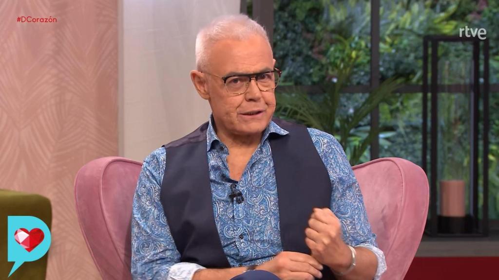 El presentador Jordi González este domingo en el programa 'D Corazón'.