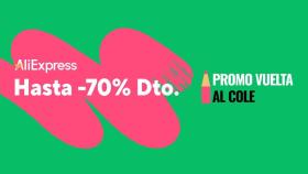 Empieza la Vuelta al Cole en AliExpress: hasta un 70% de descuento en informática, tecnología y mucho más