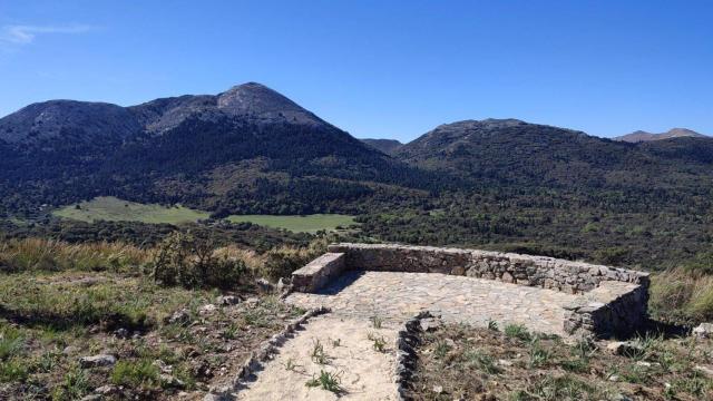 Mirador de la Nava en Parauta (Málaga).