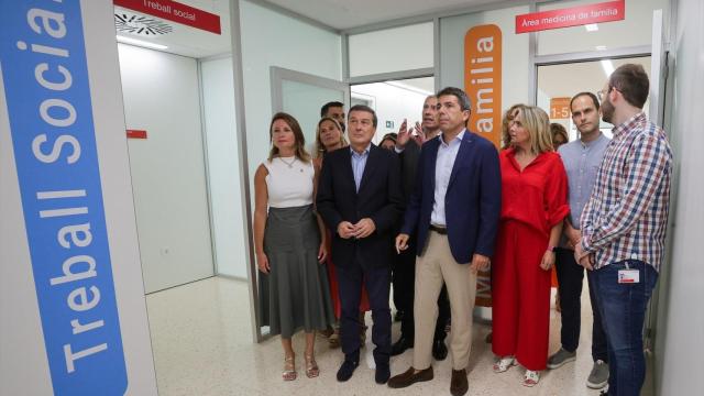 El president Carlos Mazón visita el nuevo Centro de Salud Sequiol. GVA