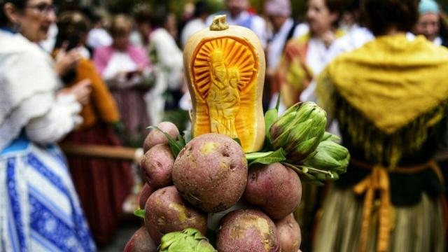 La Ofrenda de Frutos de Zaragoza, en una de las pasadas ediciones