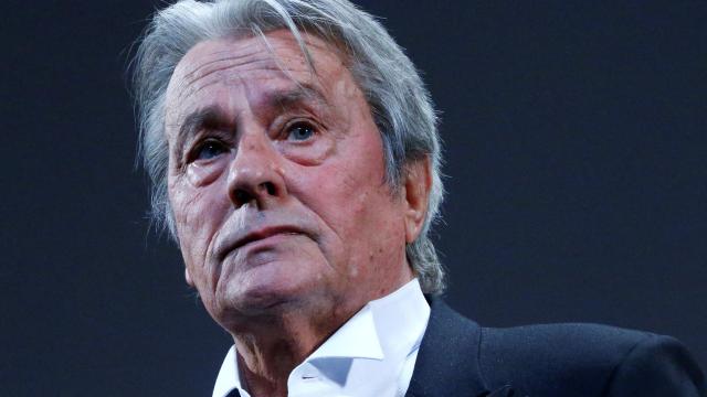 Alain Delon en el Festival de Cannes en 2013.