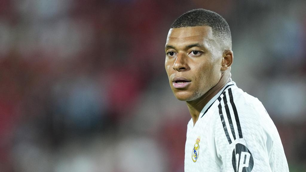 Kylian Mbappé, con el Real Madrid