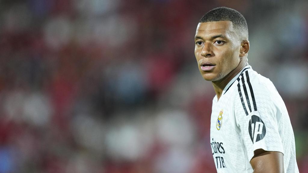 Kylian Mbappé, con el Real Madrid