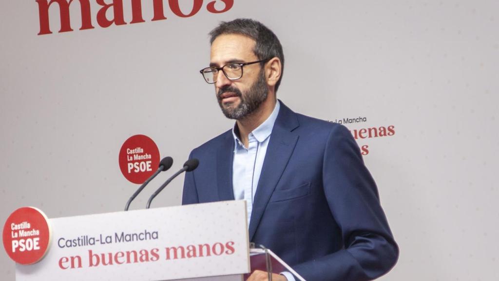 Sergio Gutiérrez, secretario de Organización del PSOE de Castilla-La Mancha. Foto: PSOE.