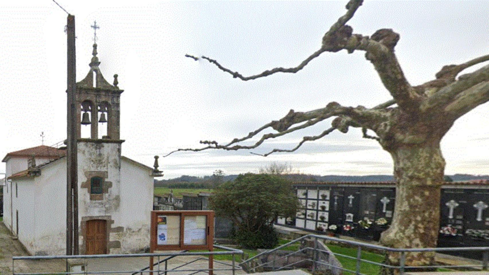 Cementerio de San Martiño de Visantoña.