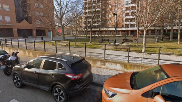 La calle de Pilar Miró, en Zaragoza