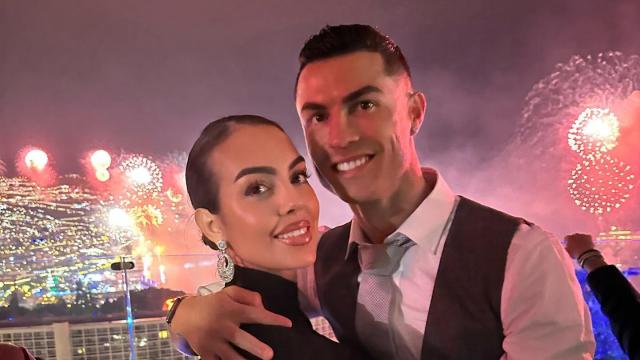 Cristiano Ronaldo y Georgina Rodríguez, en una imagen de sus redes sociales.