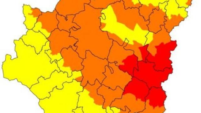 Nivel de Alerta de Peligro de Incendios Forestales (NAPIF) 22/8/24