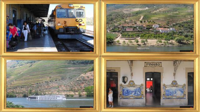 Viajando por el Duero portugués en tren