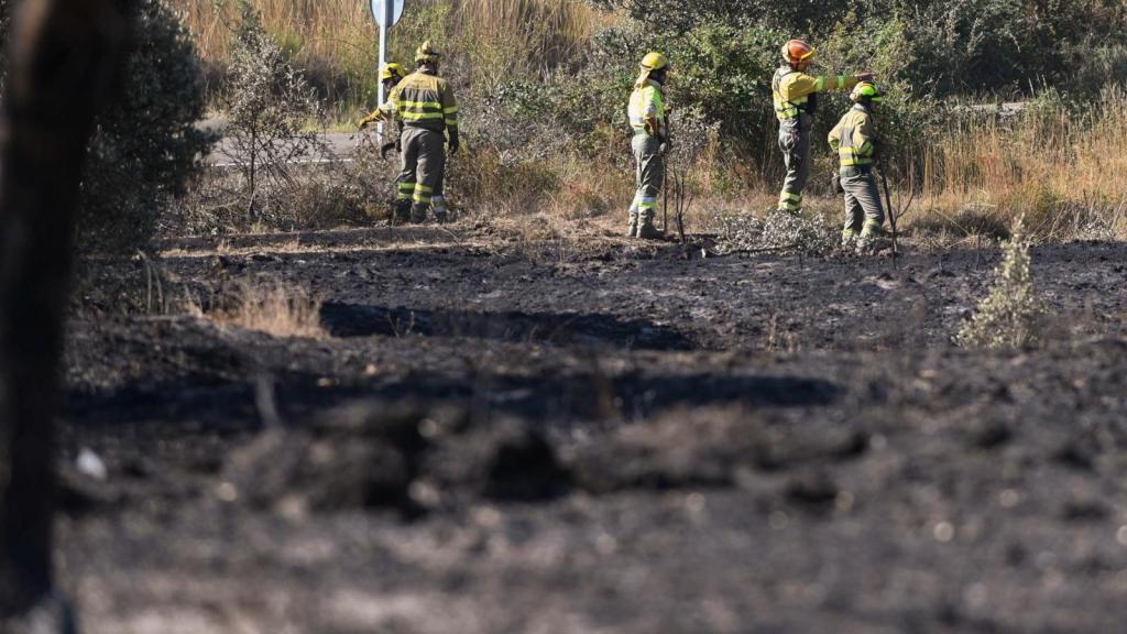 Un dispositivo de extinción de incendios.