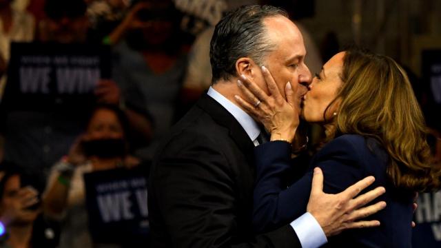 Kamala Harris y Douglas Emhoff el pasado 6 de agosto.