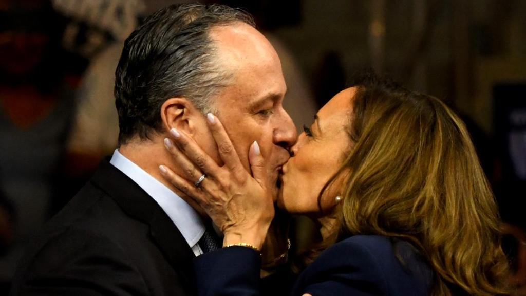 Kamala Harris y Douglas Emhoff el pasado 6 de agosto.