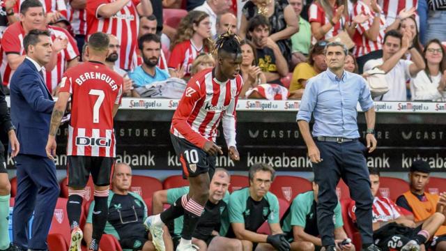 Nico Williams, con el Athletic