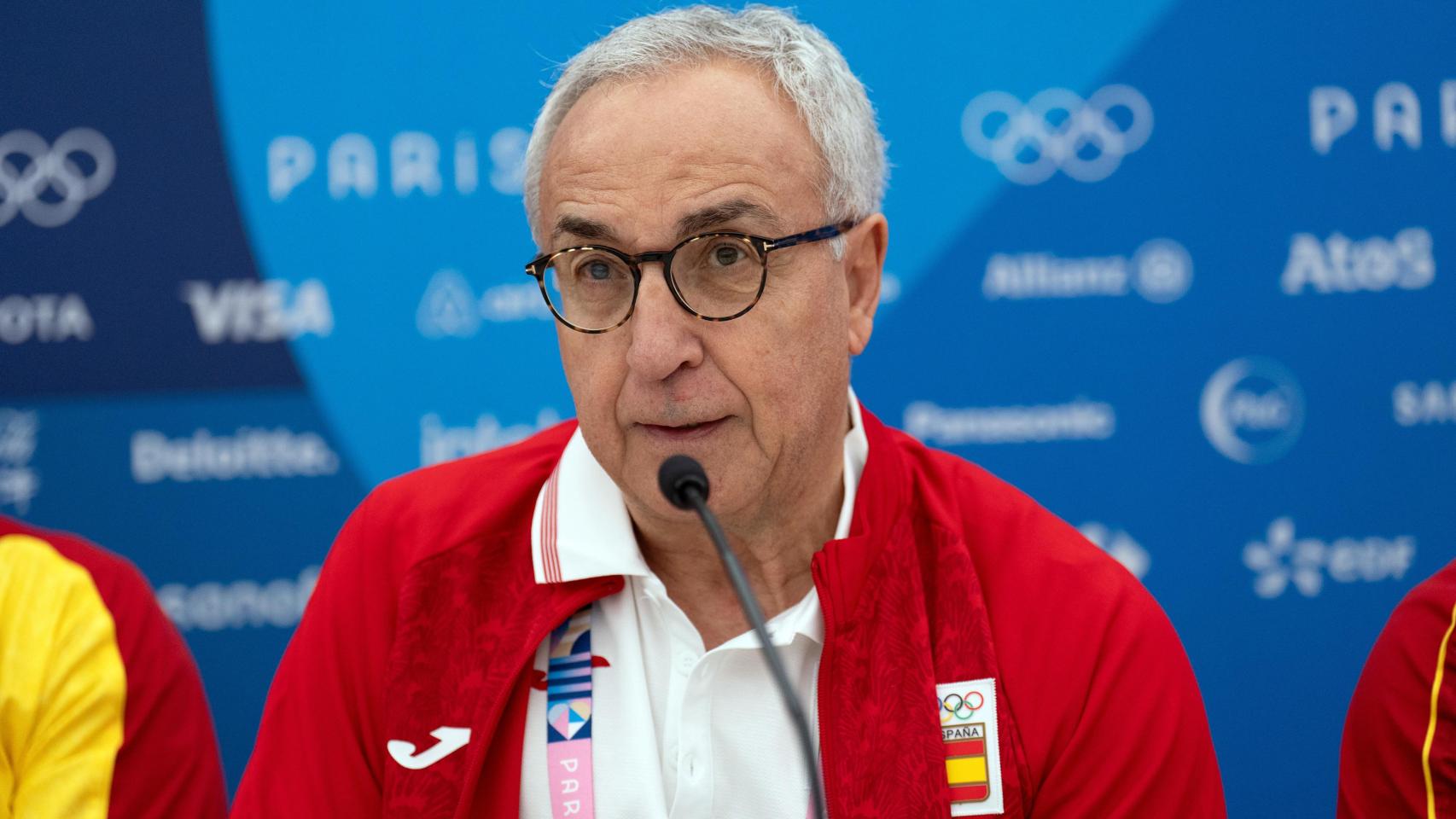 Alejandro Blanco, durante una rueda de prensa en París 2024