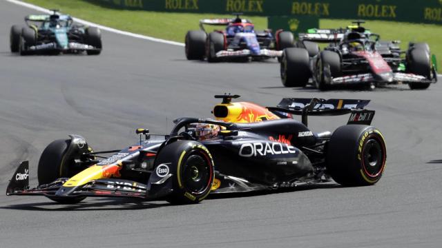 Max Verstappen, en el GP de Bélgica