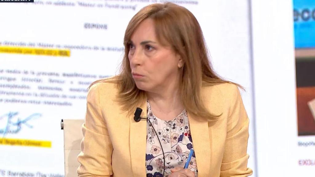 Angélica Rubio en 'Al Rojo Vivo'.