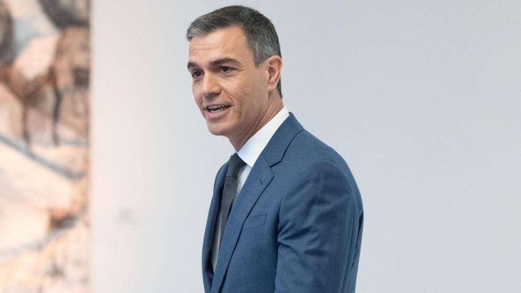 El presidente del Gobierno, Pedro Sánchez