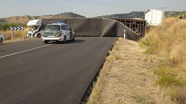 Accidente de la orquesta La Invasión el pasado 12 de agosto