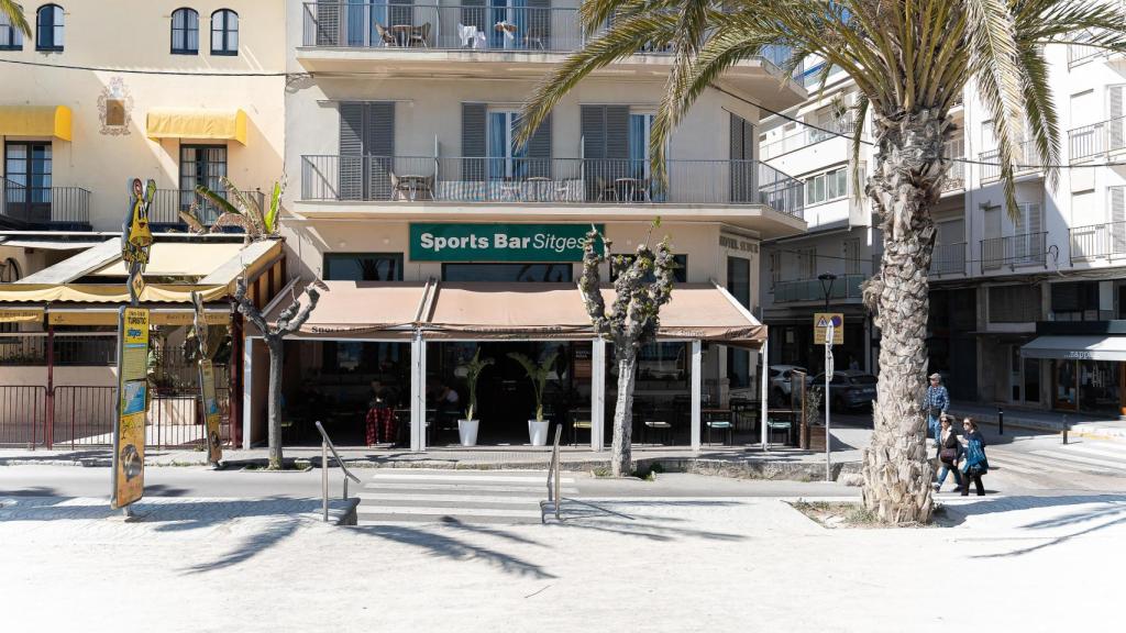 La fachada de Sports Bar Sitges.