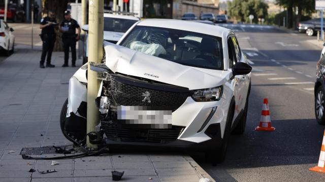 Accidente en Toledo. Foto: Javier Longobardo.