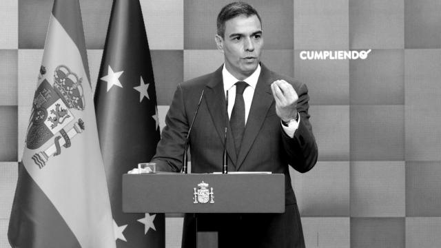 El presidente del Gobierno, Pedro Sánchez