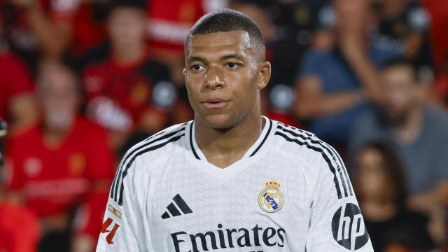 Kylian Mbappé, con el Real Madrid