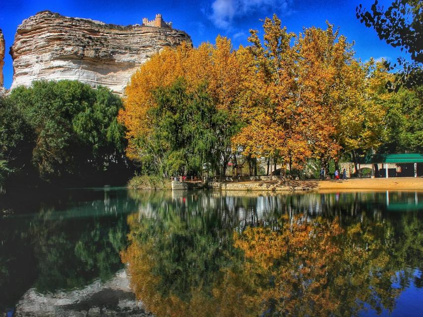 'La Playeta' de Alcalá del Júcar en una fotografía de Amador González publicada por el Ayuntamiento de la localidad.