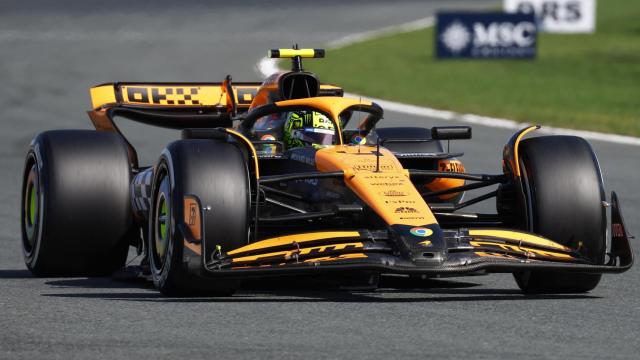 Lando Norris, durante el GP de Países Bajos.