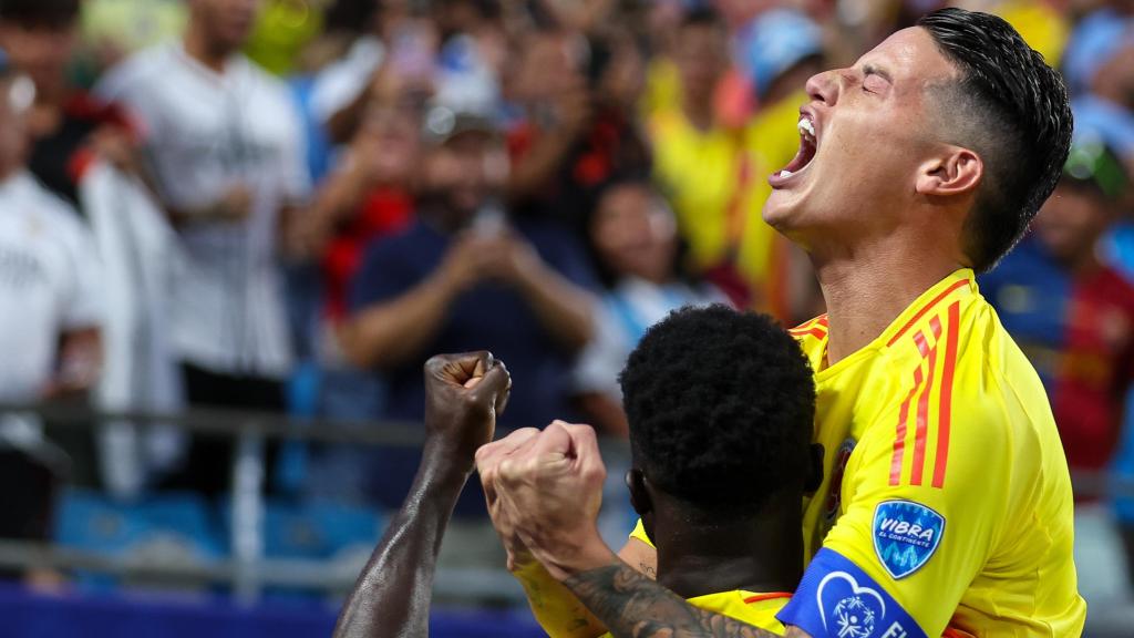 James Rodríguez, en la Copa América con Colombia