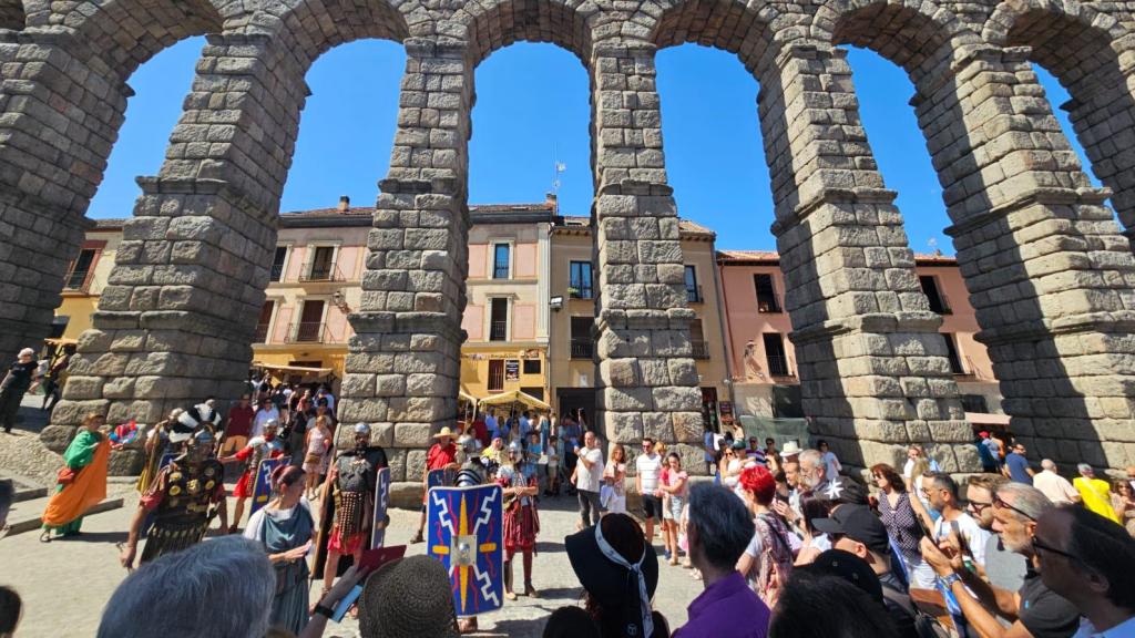 Mercado romano en Segovia