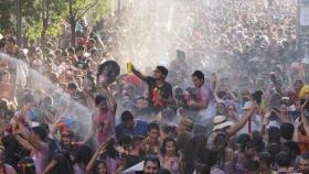 Desfile de peñas de las Fiestas de Valladolid