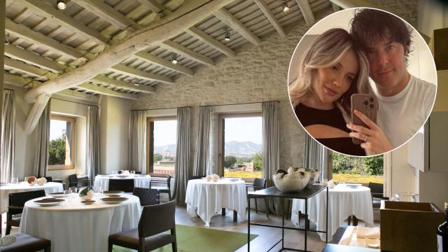 El restaurante del chef detrás del menú de boda de Jordi Cruz y Rebecca Lima.